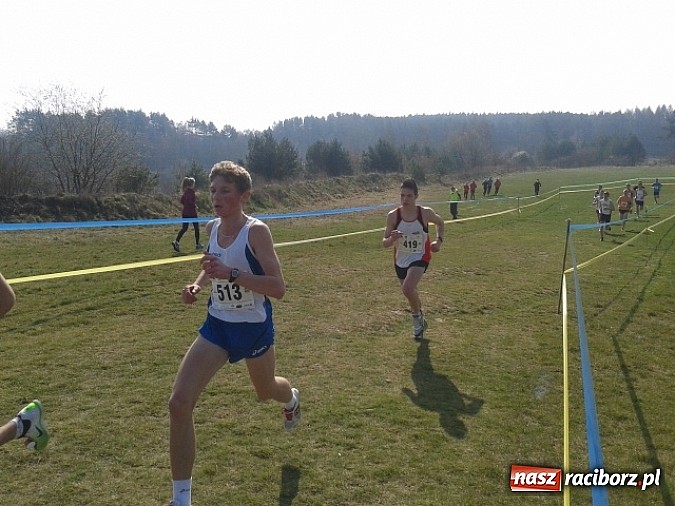 Zdjęcie w galerii na portalu naszraciborz.pl: Biegi przełajowe. Ania Szyjka na podium  wiadomości z regionu