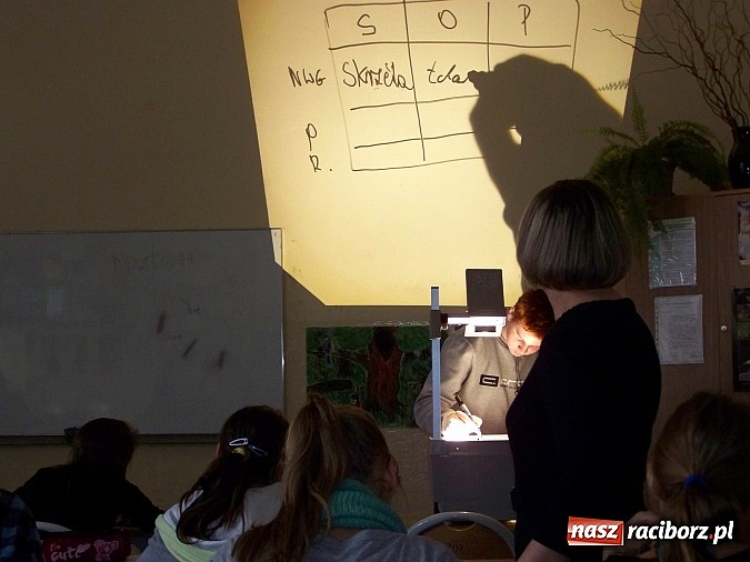 Zdjęcie w galerii na portalu naszraciborz.pl: Lekcja otwarta z biologii w G5 wiadomości z regionu