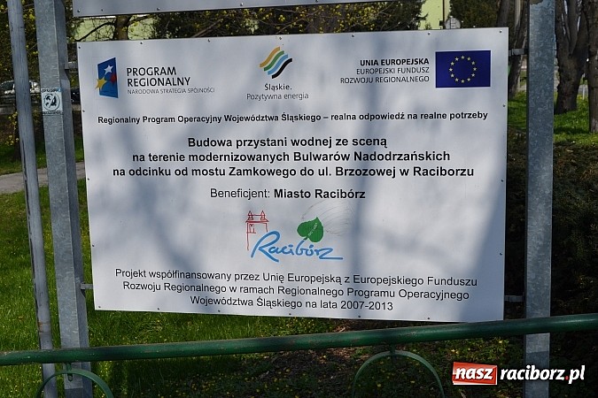 Zdjęcie w galerii na portalu naszraciborz.pl: Przystań kajakowa nad Odrą już powstaje! wiadomości z regionu