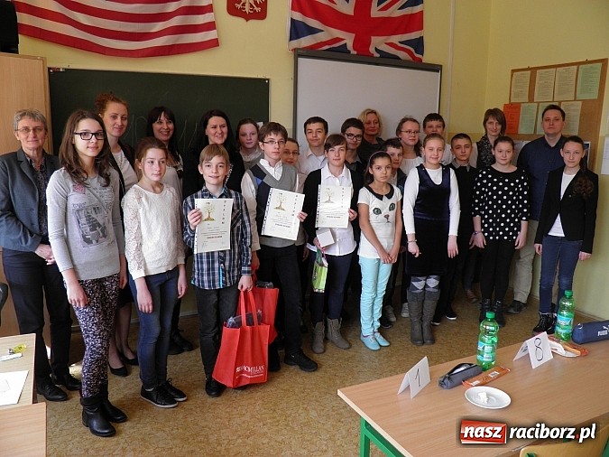 Zdjęcie w galerii na portalu naszraciborz.pl: Miejski konkurs języka angielskiego wiadomości z regionu