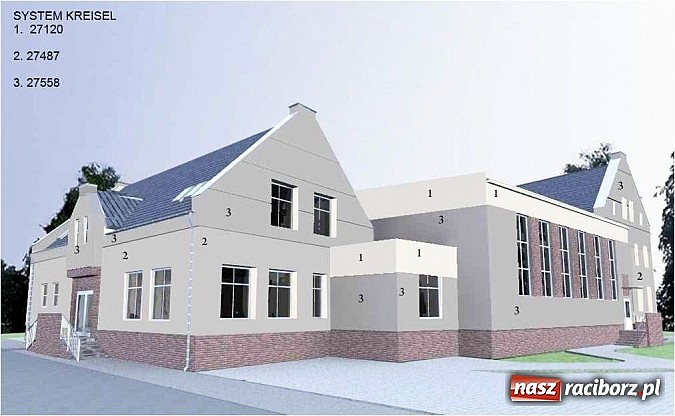 Zdjęcie w galerii na portalu naszraciborz.pl: Tak będzie wyglądała szkoła w Kobyli wiadomości z regionu