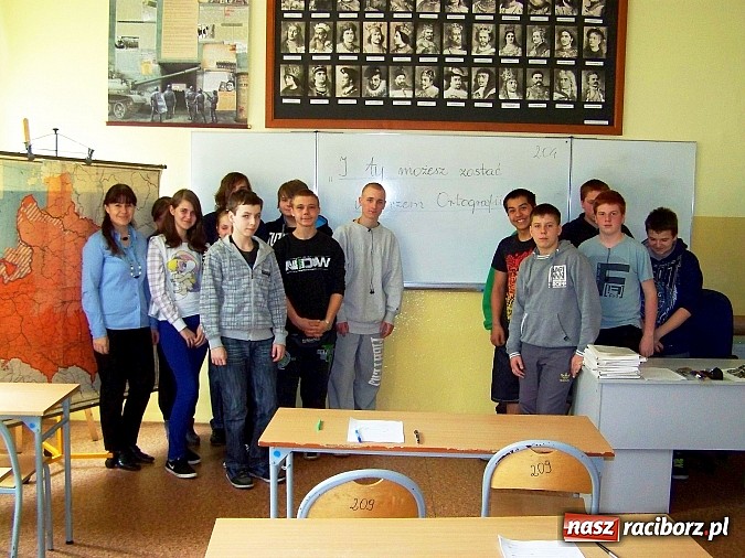 Zdjęcie w galerii na portalu naszraciborz.pl: I ty możesz zostać Mistrzem Ortografii w G5 wiadomości z regionu