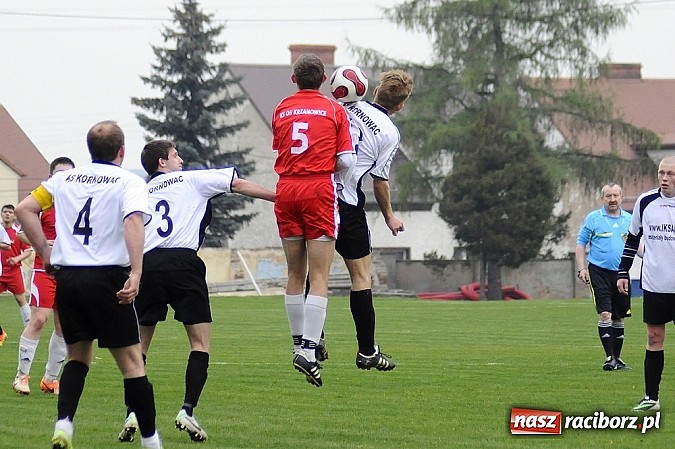 Zdjęcie w galerii na portalu naszraciborz.pl: A klasa: Krzanowice lepsze od Kornowaca wiadomości z regionu