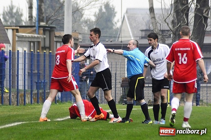 Zdjęcie w galerii na portalu naszraciborz.pl: A klasa: Krzanowice lepsze od Kornowaca wiadomości z regionu