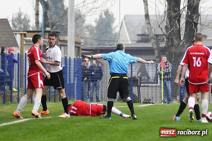 Zdjęcie w galerii na portalu naszraciborz.pl: A klasa: Krzanowice lepsze od Kornowaca wiadomości z regionu