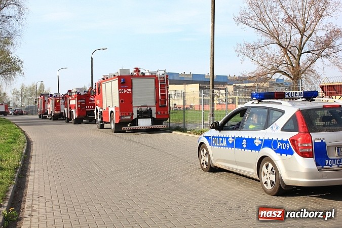 Zdjęcie w galerii na portalu naszraciborz.pl: Alarm w Rafako! Doroczne wielkie ćwiczenia strażaków, tym razem na wydziale W4 wiadomości z regionu