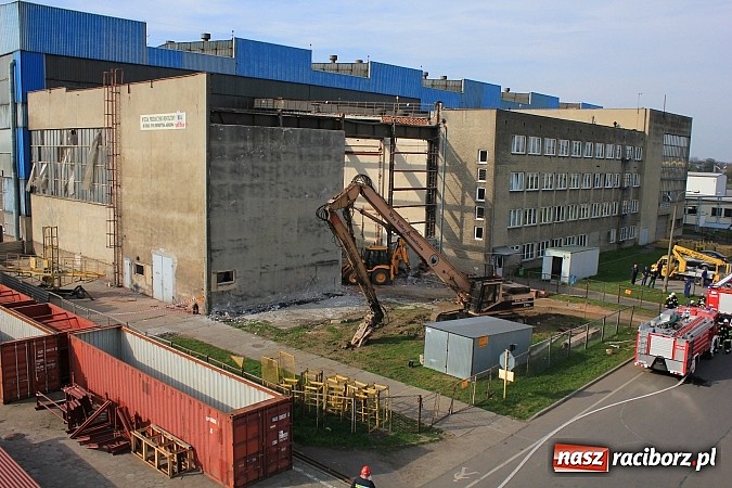 Zdjęcie w galerii na portalu naszraciborz.pl: Alarm w Rafako! Doroczne wielkie ćwiczenia strażaków, tym razem na wydziale W4 wiadomości z regionu
