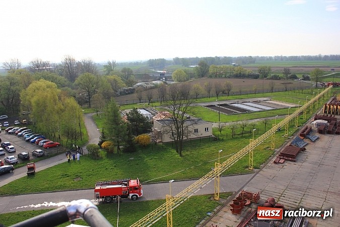 Zdjęcie w galerii na portalu naszraciborz.pl: Alarm w Rafako! Doroczne wielkie ćwiczenia strażaków, tym razem na wydziale W4 wiadomości z regionu