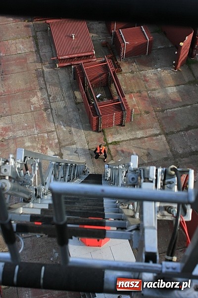 Zdjęcie w galerii na portalu naszraciborz.pl: Alarm w Rafako! Doroczne wielkie ćwiczenia strażaków, tym razem na wydziale W4 wiadomości z regionu