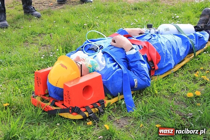 Zdjęcie w galerii na portalu naszraciborz.pl: Alarm w Rafako! Doroczne wielkie ćwiczenia strażaków, tym razem na wydziale W4 wiadomości z regionu