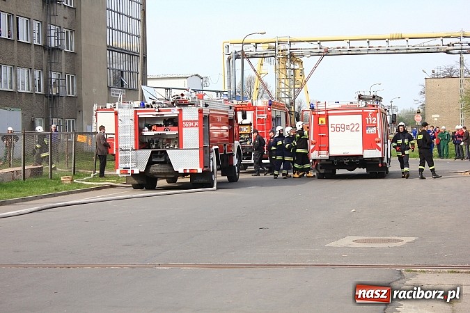 Zdjęcie w galerii na portalu naszraciborz.pl: Alarm w Rafako! Doroczne wielkie ćwiczenia strażaków, tym razem na wydziale W4 wiadomości z regionu