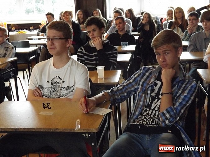 Zdjęcie w galerii na portalu naszraciborz.pl: Gimnazjaliści znają angielski na wysokim poziomie wiadomości z regionu