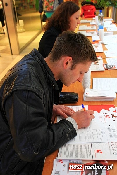 Zdjęcie w galerii na portalu naszraciborz.pl: Sukces pierwszego dnia akcji. Zarejestrowało się 114 potencjalnych dawców szpiku! wiadomości z regionu