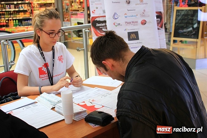 Zdjęcie w galerii na portalu naszraciborz.pl: Sukces pierwszego dnia akcji. Zarejestrowało się 114 potencjalnych dawców szpiku! wiadomości z regionu