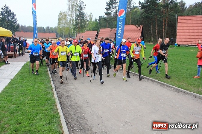 Zdjęcie w galerii na portalu naszraciborz.pl: 90 zawodników ruszyło w drogę z kijkami. Marsz Nordic Walking wokół Leśnej Polany wiadomości z regionu