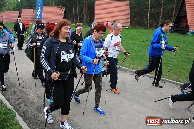 Zdjęcie w galerii na portalu naszraciborz.pl: 90 zawodników ruszyło w drogę z kijkami. Marsz Nordic Walking wokół Leśnej Polany wiadomości z regionu