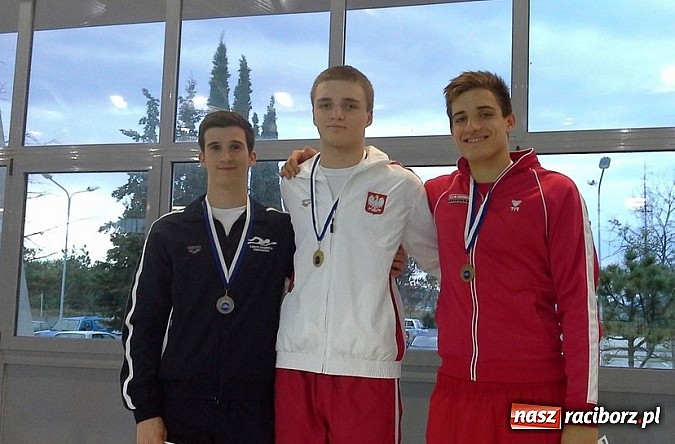 Zdjęcie w galerii na portalu naszraciborz.pl: Pływanie. Krzysiek Tokarski ze złotem wiadomości z regionu