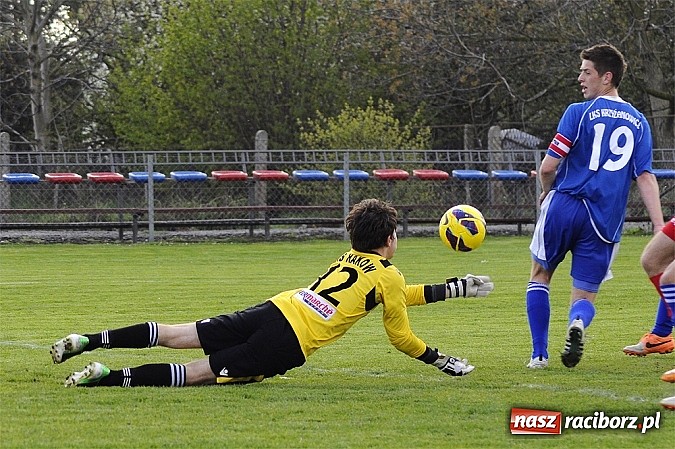 Zdjęcie w galerii na portalu naszraciborz.pl: Samobój i trzy karne w meczu Krzyżanowic z Rakowem Częstochowa wiadomości z regionu