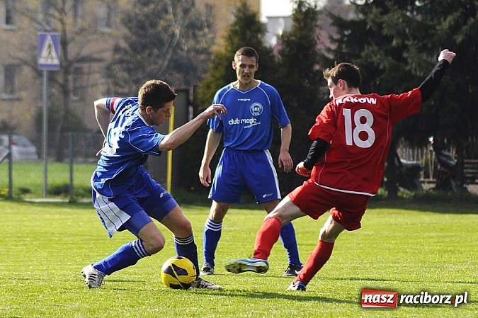 Zdjęcie w galerii na portalu naszraciborz.pl: Samobój i trzy karne w meczu Krzyżanowic z Rakowem Częstochowa wiadomości z regionu