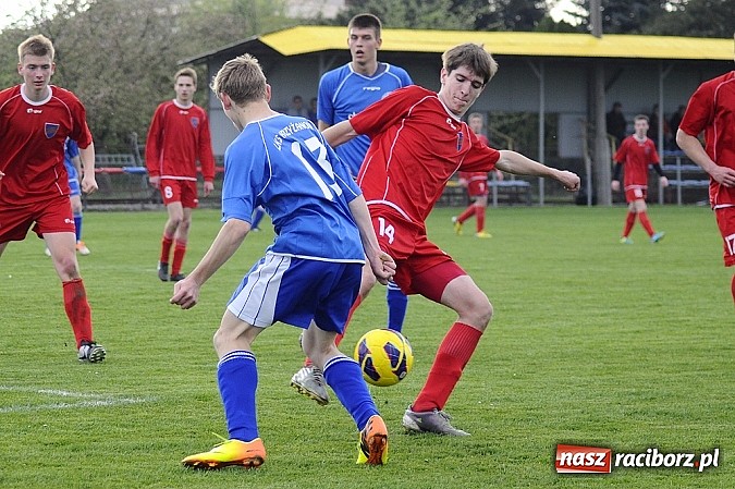 Zdjęcie w galerii na portalu naszraciborz.pl: Samobój i trzy karne w meczu Krzyżanowic z Rakowem Częstochowa wiadomości z regionu