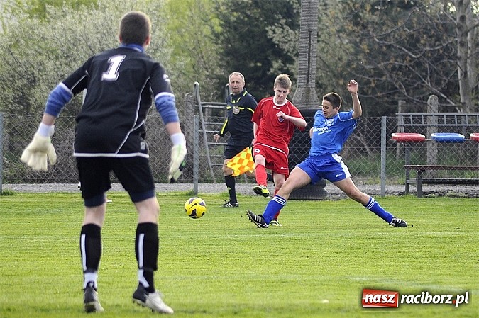 Zdjęcie w galerii na portalu naszraciborz.pl: Samobój i trzy karne w meczu Krzyżanowic z Rakowem Częstochowa wiadomości z regionu