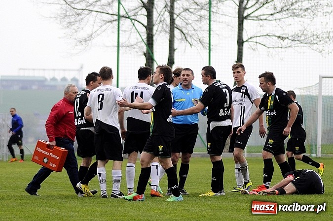 Zdjęcie w galerii na portalu naszraciborz.pl: Hit A klasy: Trzy szybkie ciosy Borucina, udana pogoń Buku wiadomości z regionu