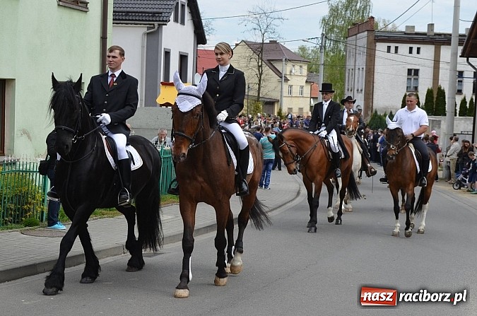 Zdjęcie w galerii na portalu naszraciborz.pl: W Pietrowicach Wielkich szli do cudownego obrazu a potem na obchód pól wiadomości z regionu