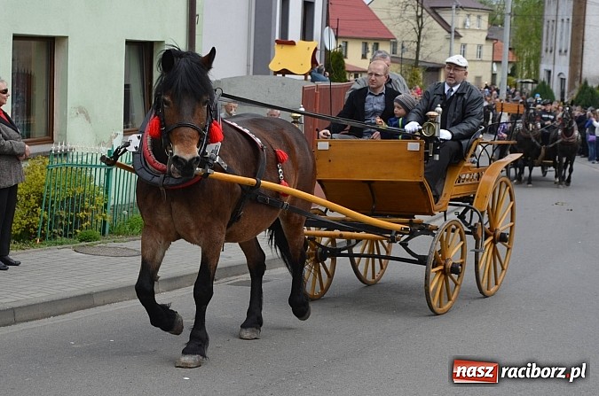 Zdjęcie w galerii na portalu naszraciborz.pl: W Pietrowicach Wielkich szli do cudownego obrazu a potem na obchód pól wiadomości z regionu
