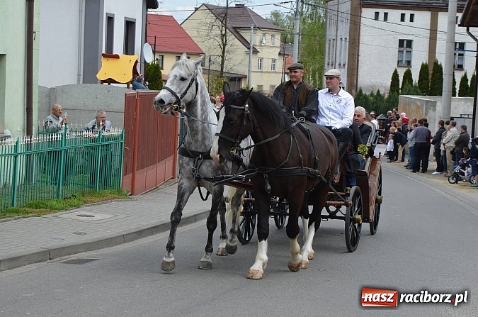 Zdjęcie w galerii na portalu naszraciborz.pl: W Pietrowicach Wielkich szli do cudownego obrazu a potem na obchód pól wiadomości z regionu