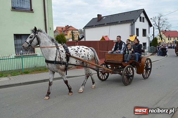 Zdjęcie w galerii na portalu naszraciborz.pl: W Pietrowicach Wielkich szli do cudownego obrazu a potem na obchód pól wiadomości z regionu