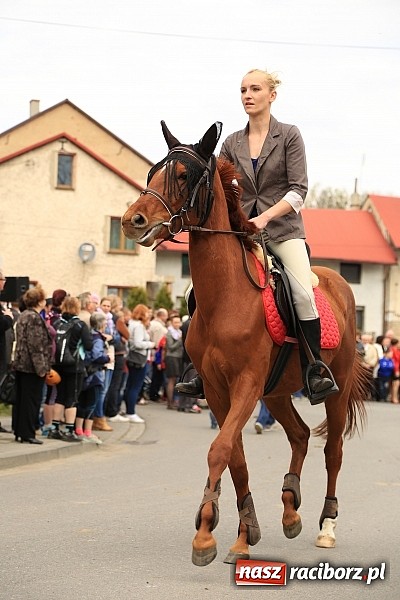 Zdjęcie w galerii na portalu naszraciborz.pl: W Pietrowicach Wielkich szli do cudownego obrazu a potem na obchód pól wiadomości z regionu