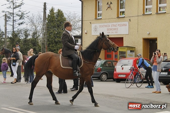Zdjęcie w galerii na portalu naszraciborz.pl: W Bieńkowicach szli po polach starodawnym zwyczajem wiadomości z regionu