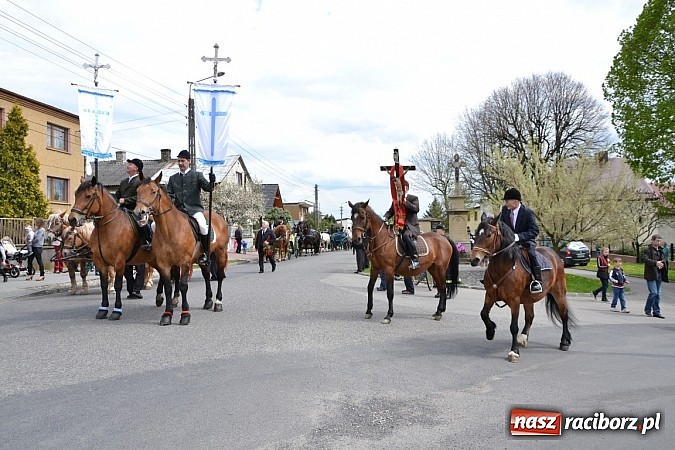 Zdjęcie w galerii na portalu naszraciborz.pl: W Bieńkowicach szli po polach starodawnym zwyczajem wiadomości z regionu