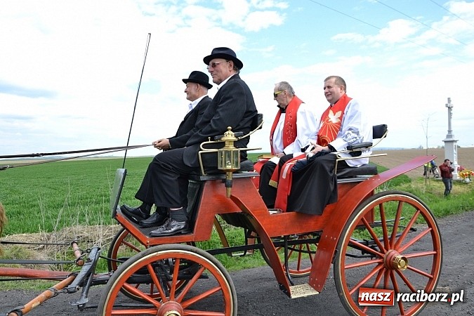 Zdjęcie w galerii na portalu naszraciborz.pl: W Bieńkowicach szli po polach starodawnym zwyczajem wiadomości z regionu