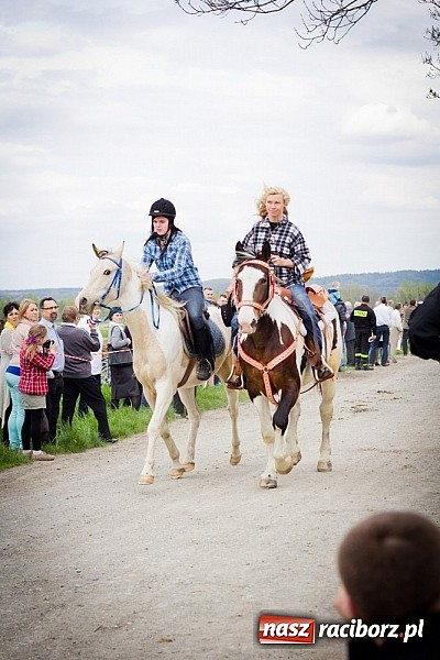 Zdjęcie w galerii na portalu naszraciborz.pl: Sudolskie wielkanocne rajtowanie, czyli cwałem po Topolowej wiadomości z regionu