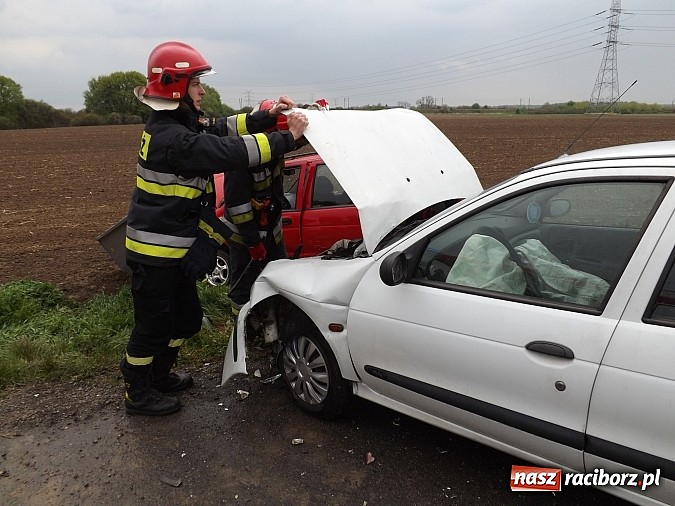 Zdjęcie w galerii na portalu naszraciborz.pl: Pechowy wtorek na raciborskich drogach wiadomości z regionu