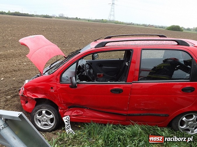 Zdjęcie w galerii na portalu naszraciborz.pl: Pechowy wtorek na raciborskich drogach wiadomości z regionu