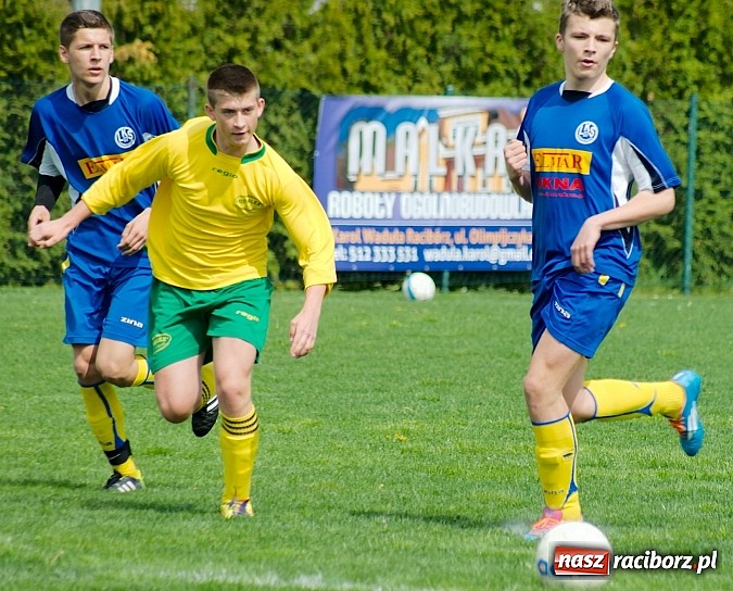 Zdjęcie w galerii na portalu naszraciborz.pl: Ciężka przeprawa markowickich juniorów wiadomości z regionu