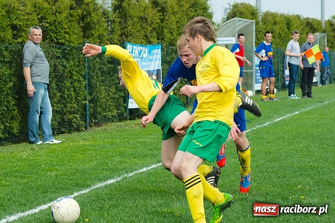 Zdjęcie w galerii na portalu naszraciborz.pl: Ciężka przeprawa markowickich juniorów wiadomości z regionu