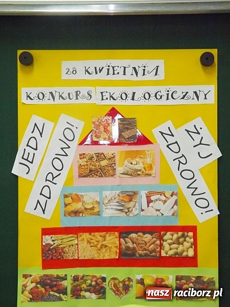 Zdjęcie w galerii na portalu naszraciborz.pl: Ekologiczny konkurs i zdrowe śniadanie w II LO wiadomości z regionu