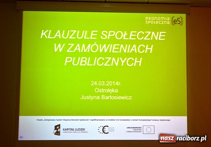 Zdjęcie w galerii na portalu naszraciborz.pl: O klauzulach społecznych na zamku  wiadomości z regionu