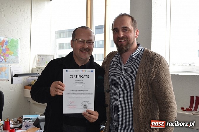 Zdjęcie w galerii na portalu naszraciborz.pl: Z Ostroga na Islandię w ramach Comeniusa wiadomości z regionu