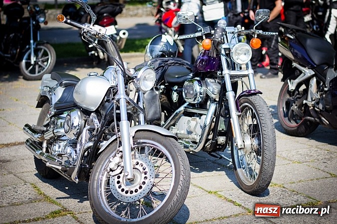 Zdjęcie w galerii na portalu naszraciborz.pl: Czar jednośladów. Ponad trzysta maszyn w Raciborzu wiadomości z regionu