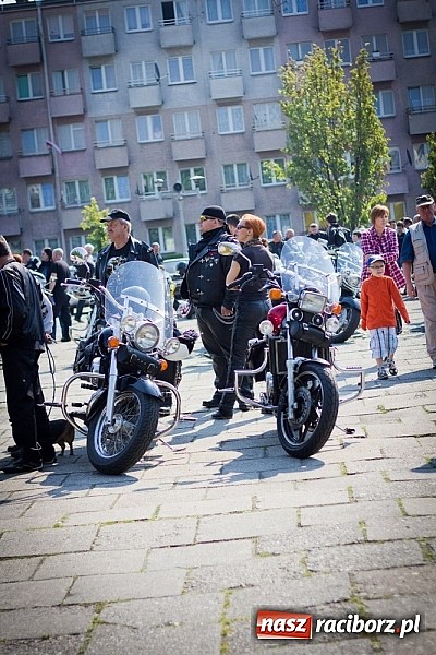 Zdjęcie w galerii na portalu naszraciborz.pl: Czar jednośladów. Ponad trzysta maszyn w Raciborzu wiadomości z regionu