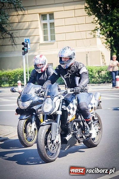 Zdjęcie w galerii na portalu naszraciborz.pl: Czar jednośladów. Ponad trzysta maszyn w Raciborzu wiadomości z regionu