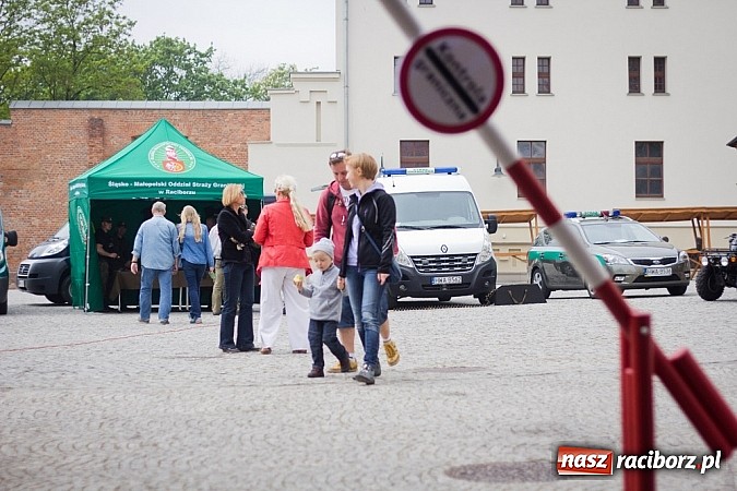 Zdjęcie w galerii na portalu naszraciborz.pl: 10 lat Polski w UE. Piknik ze Strażą Graniczną na Zamku Piastowskim wiadomości z regionu