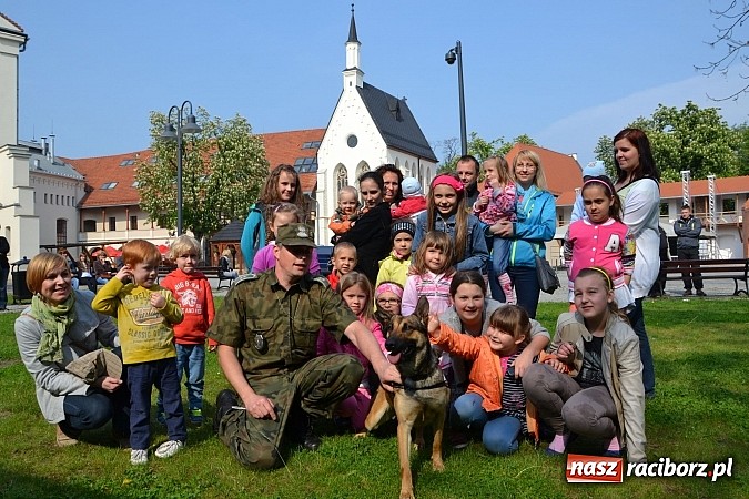Zdjęcie w galerii na portalu naszraciborz.pl: 10 lat Polski w UE. Piknik ze Strażą Graniczną na Zamku Piastowskim wiadomości z regionu