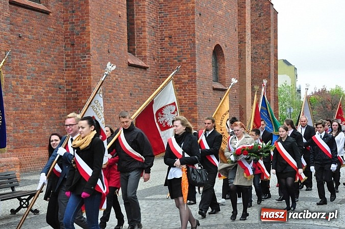 Zdjęcie w galerii na portalu naszraciborz.pl: Raciborskie obchody Święta 3 Maja wiadomości z regionu