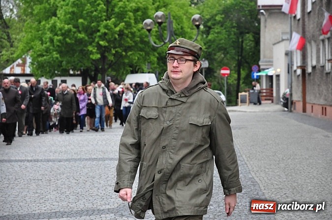 Zdjęcie w galerii na portalu naszraciborz.pl: Raciborskie obchody Święta 3 Maja wiadomości z regionu