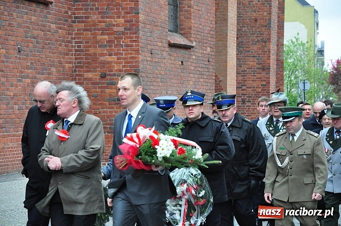 Zdjęcie w galerii na portalu naszraciborz.pl: Raciborskie obchody Święta 3 Maja wiadomości z regionu